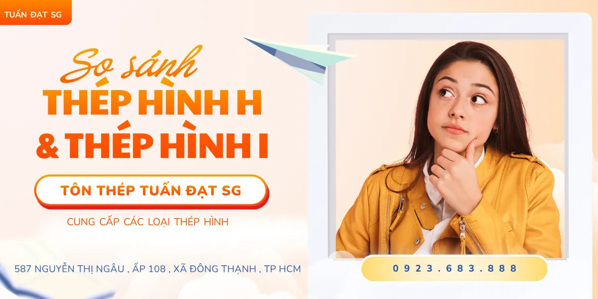 so sánh thép hình h và thép i
