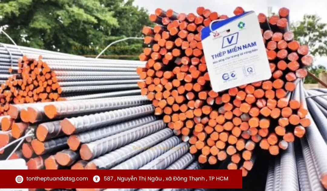 Giao hàng thép cây miền nam