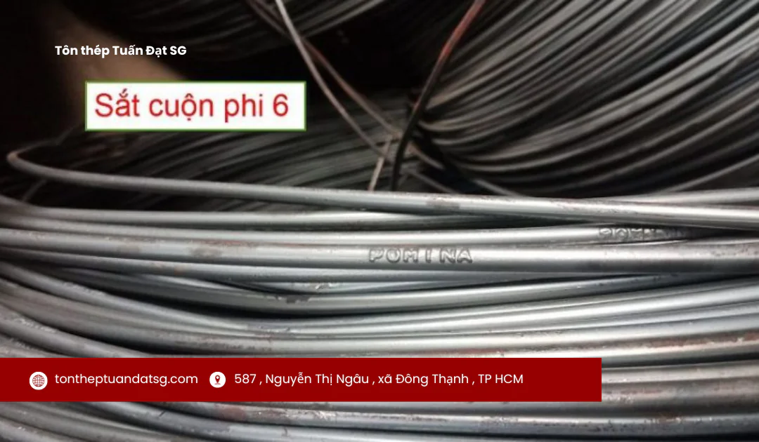 thép phi 6 pomina