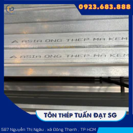 Thép hộp mạ kẽm Asia