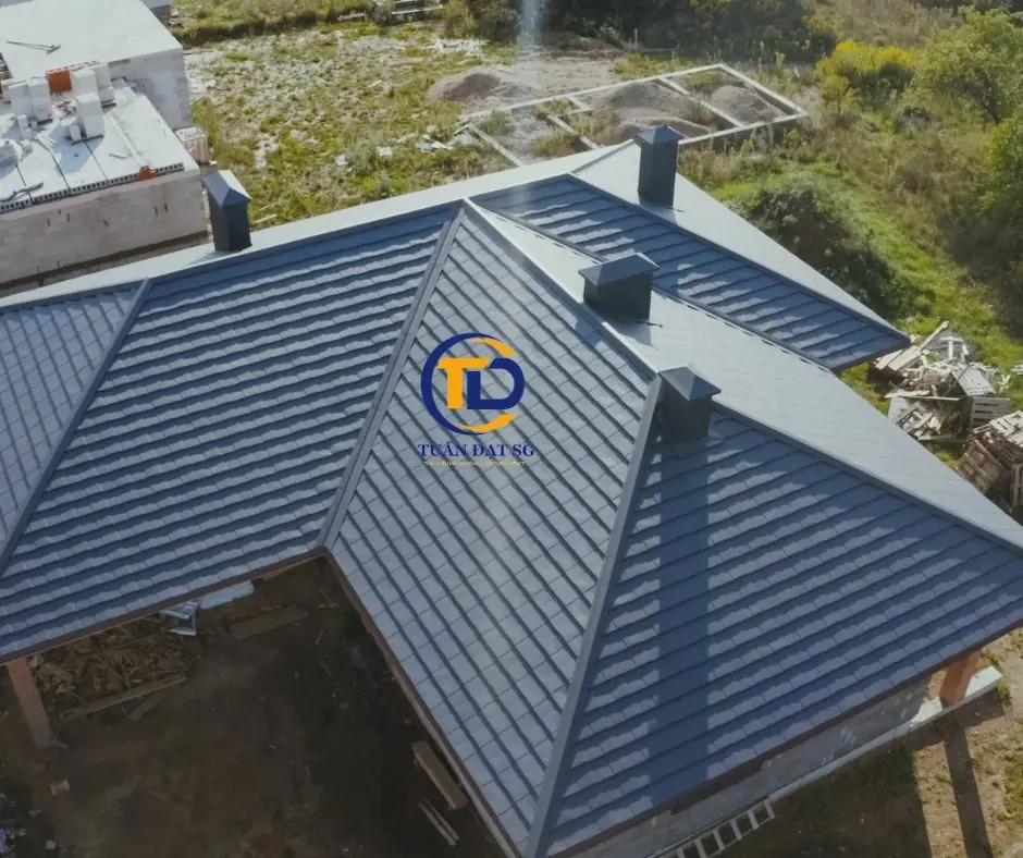 Ứng dụng và tính thẩm mỹ của tôn lợp