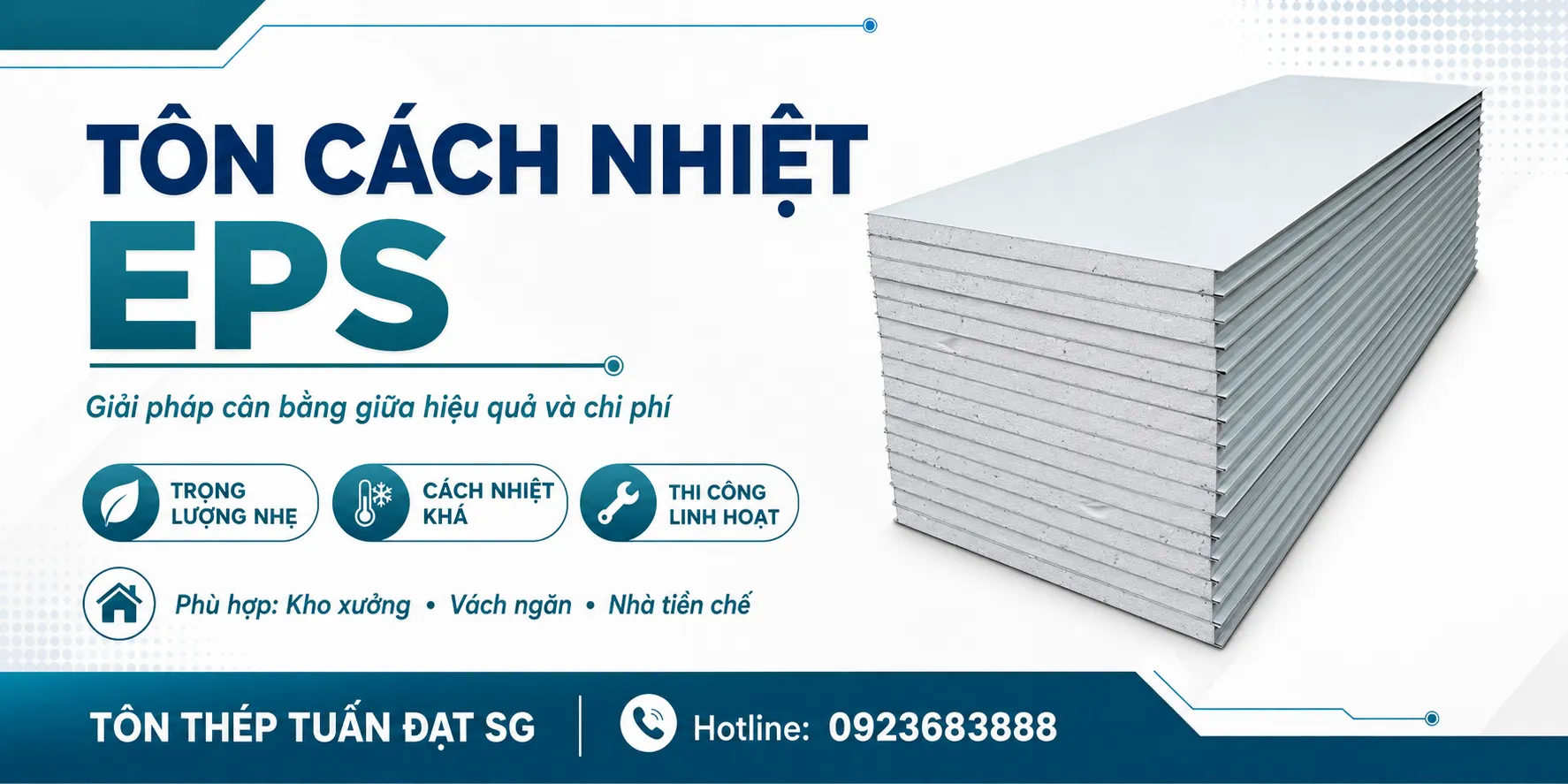 Tôn cách nhiệt EPS