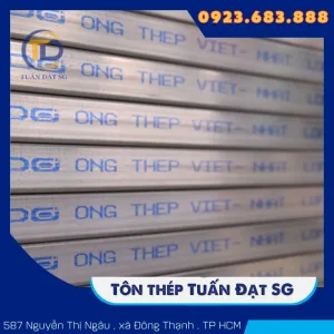 Thép hộp mạ kẽm Sendo Việt Nhật